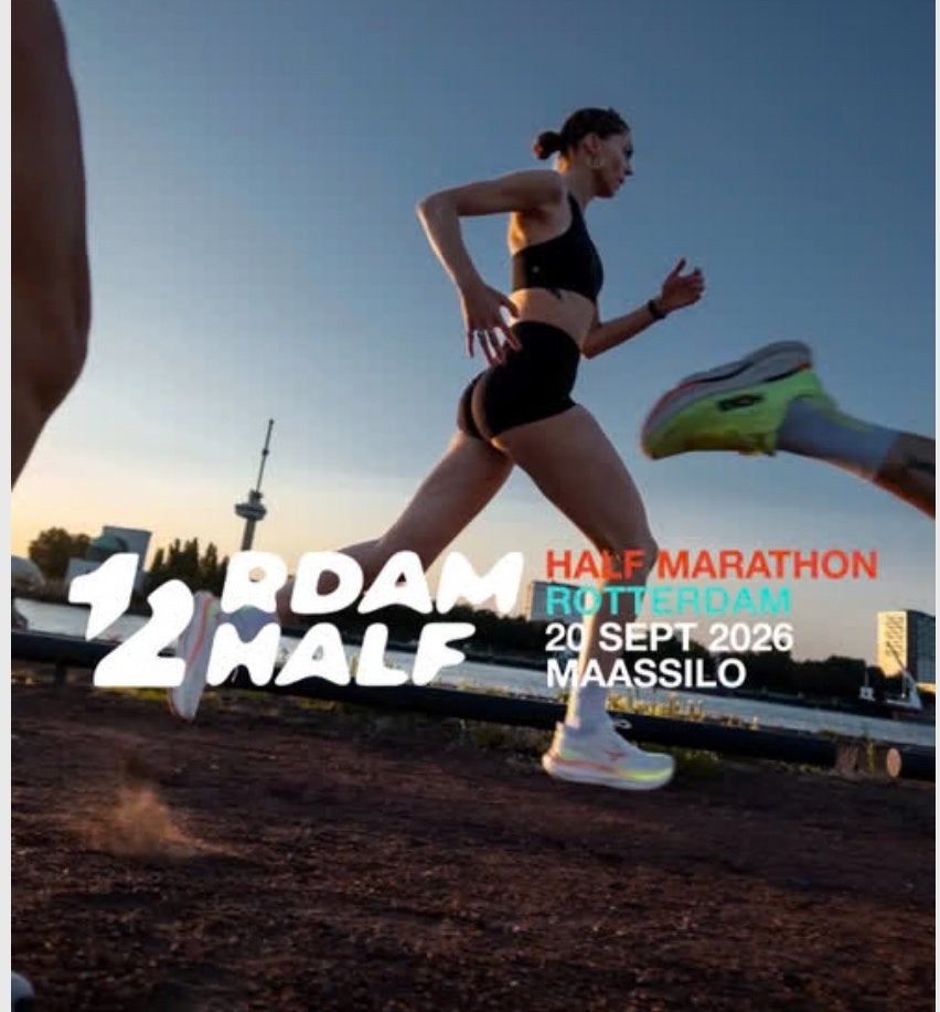 2 tickets halve marathon Rotterdam 20 september, Twee personen, September