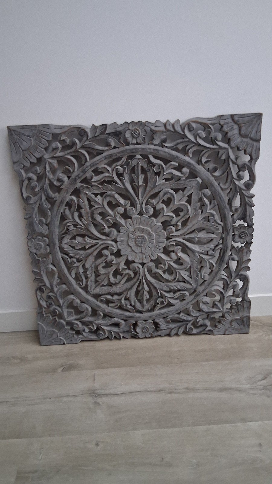 Decoratief wandpaneel 60x60 cm - PTMd collection, Huis en Inrichting, Ophalen, Oosters, Hout, Zo goed als nieuw