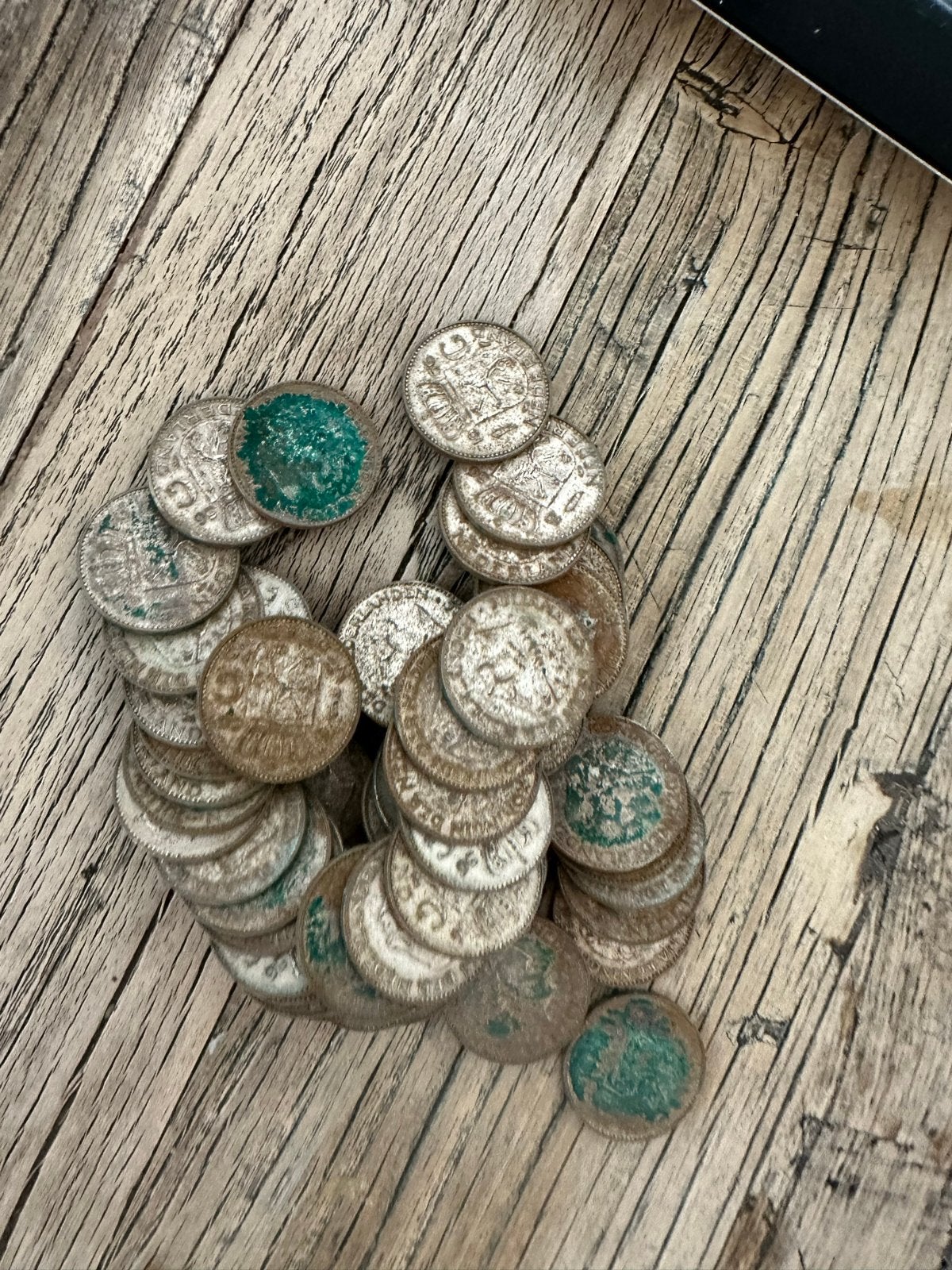 Zilveren guldens en rijksdaalders - 1800 gram, Ophalen, Zilver, Overige waardes, Koningin Wilhelmina
