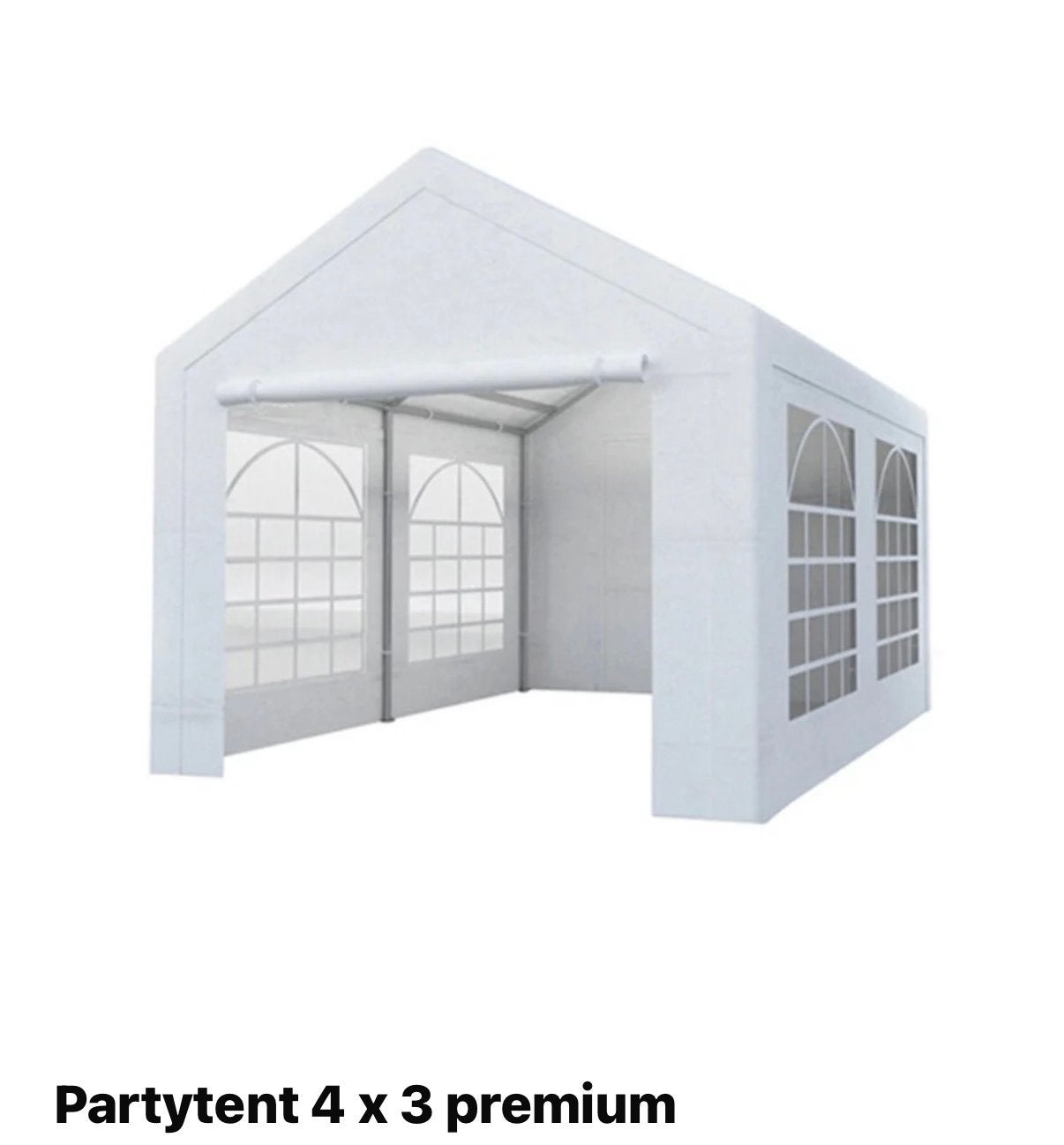 Partytent 4 x 3 te huur, Ophalen, Zo goed als nieuw, Overige