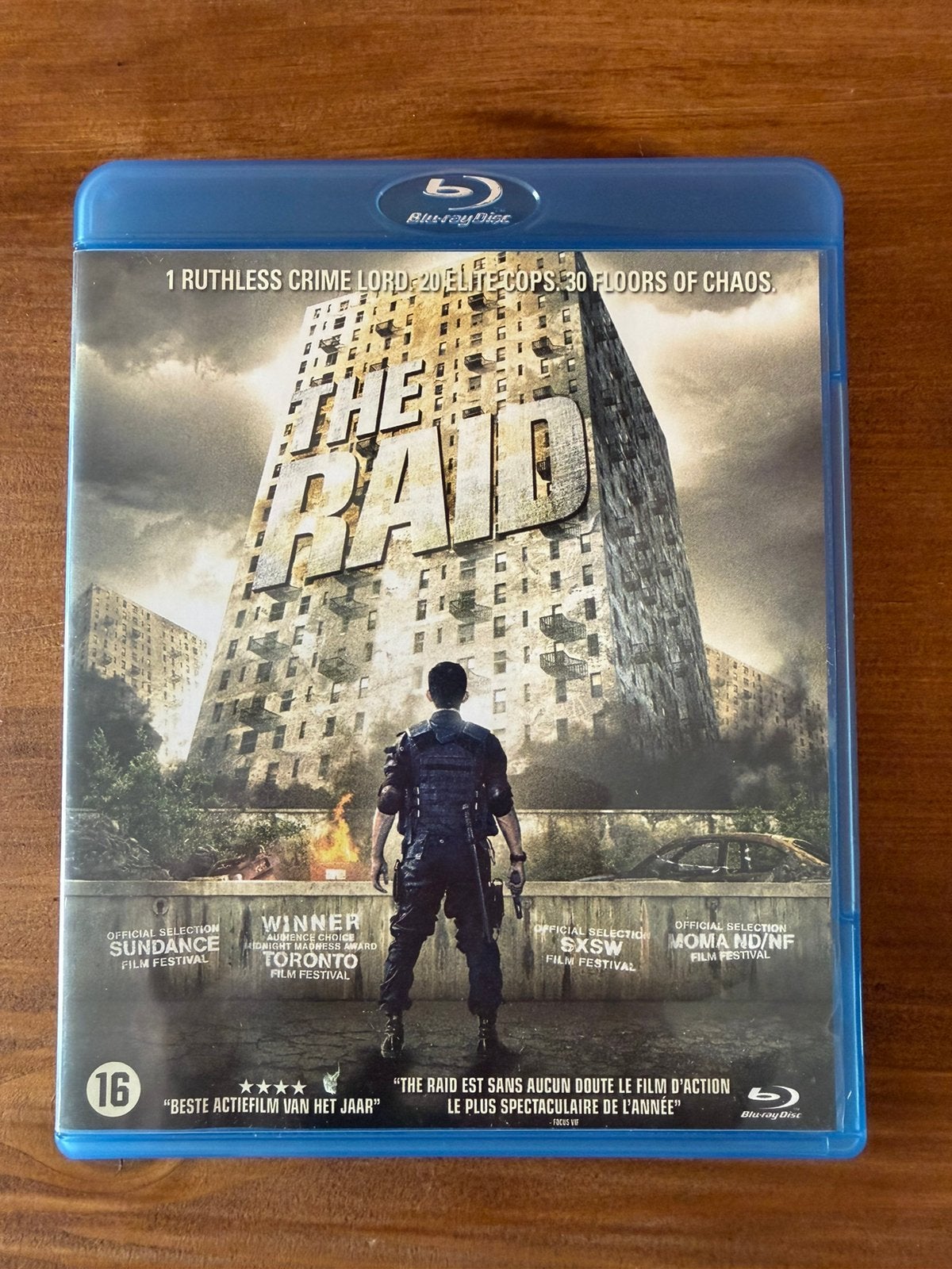 The Raid Redemption - blu-ray, Cd's en Dvd's, Ophalen of Verzenden, Zo goed als nieuw
