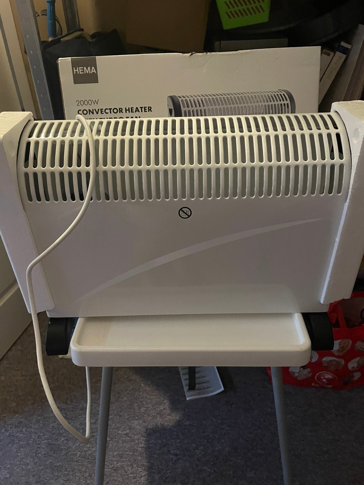 Convector heather 2000W, Ophalen, Zo goed als nieuw, Radiator