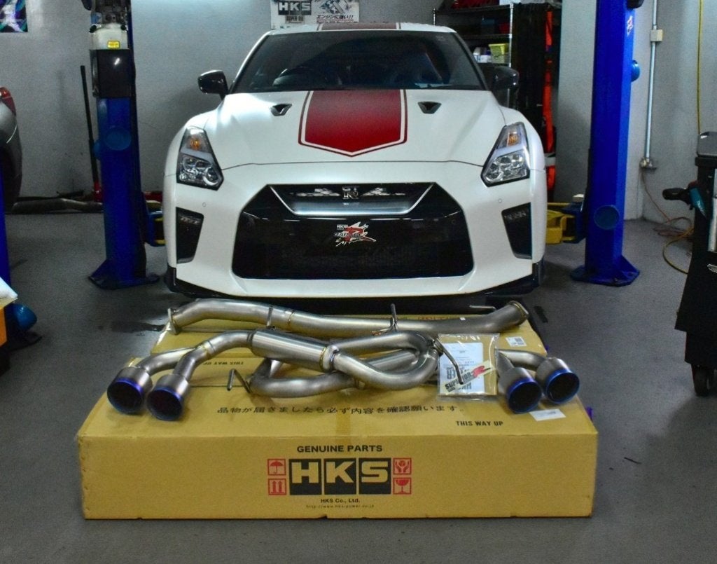HKS Superior Spec R Titanium uitlaatsysteem - Nissan R35 GTR, Ophalen of Verzenden