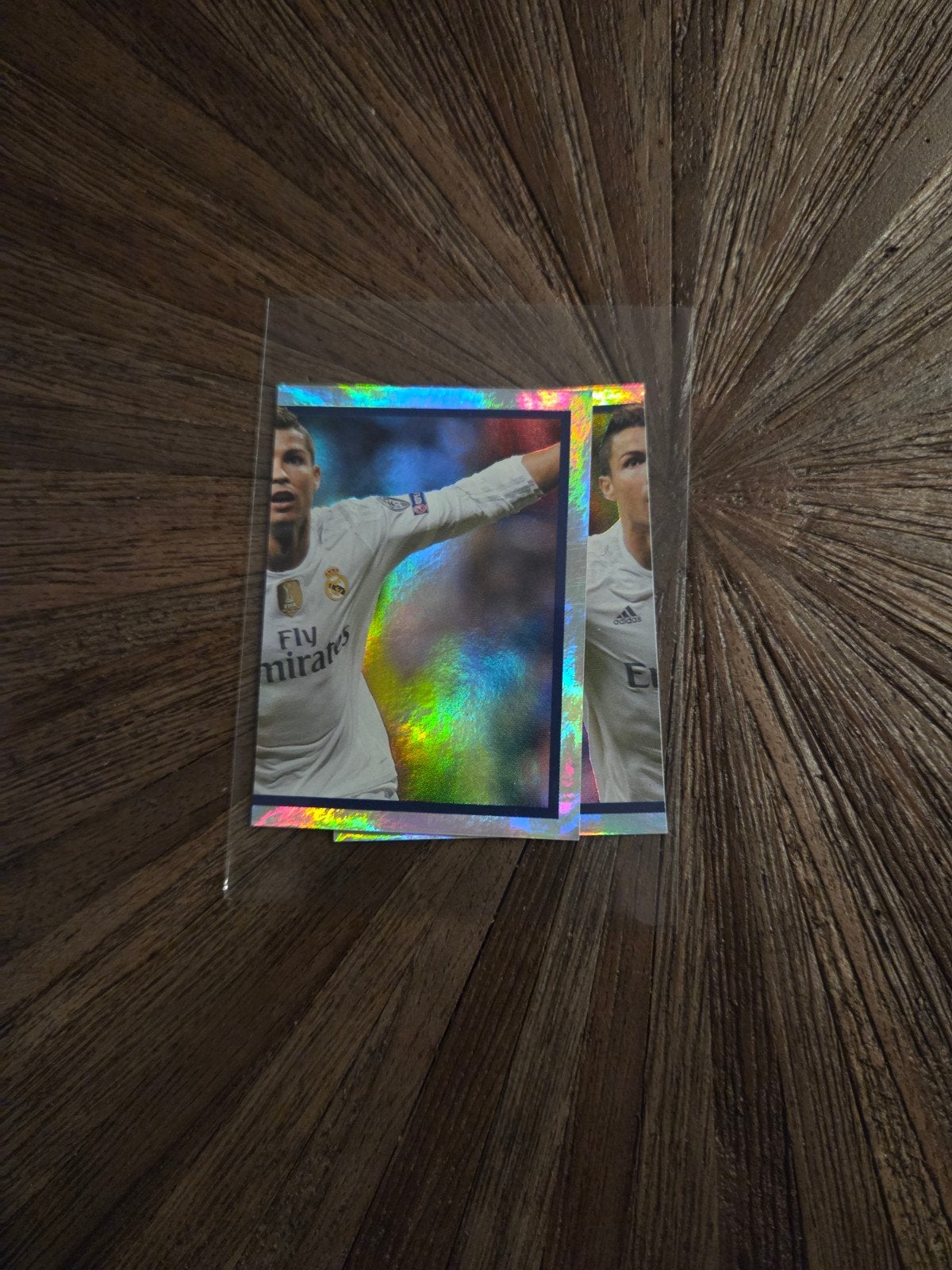 Mooie cl sticker ronaldo madrid, Ophalen of Verzenden, Zo goed als nieuw, Buitenlandse clubs