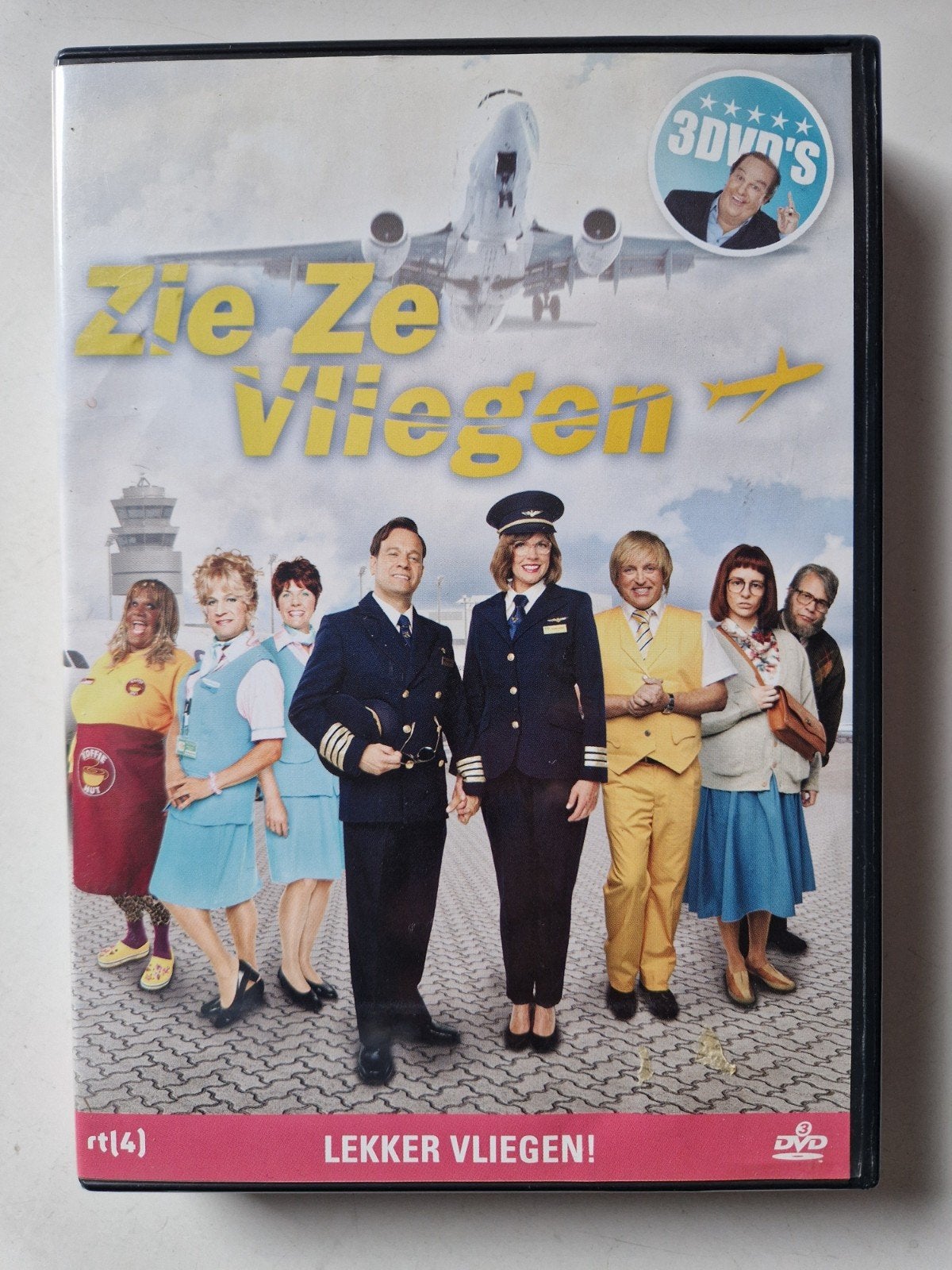 Zie Ze Vliegen - Complete serie (3 DVD's), Gebruikt, Alle leeftijden, Komedie, Complete serie