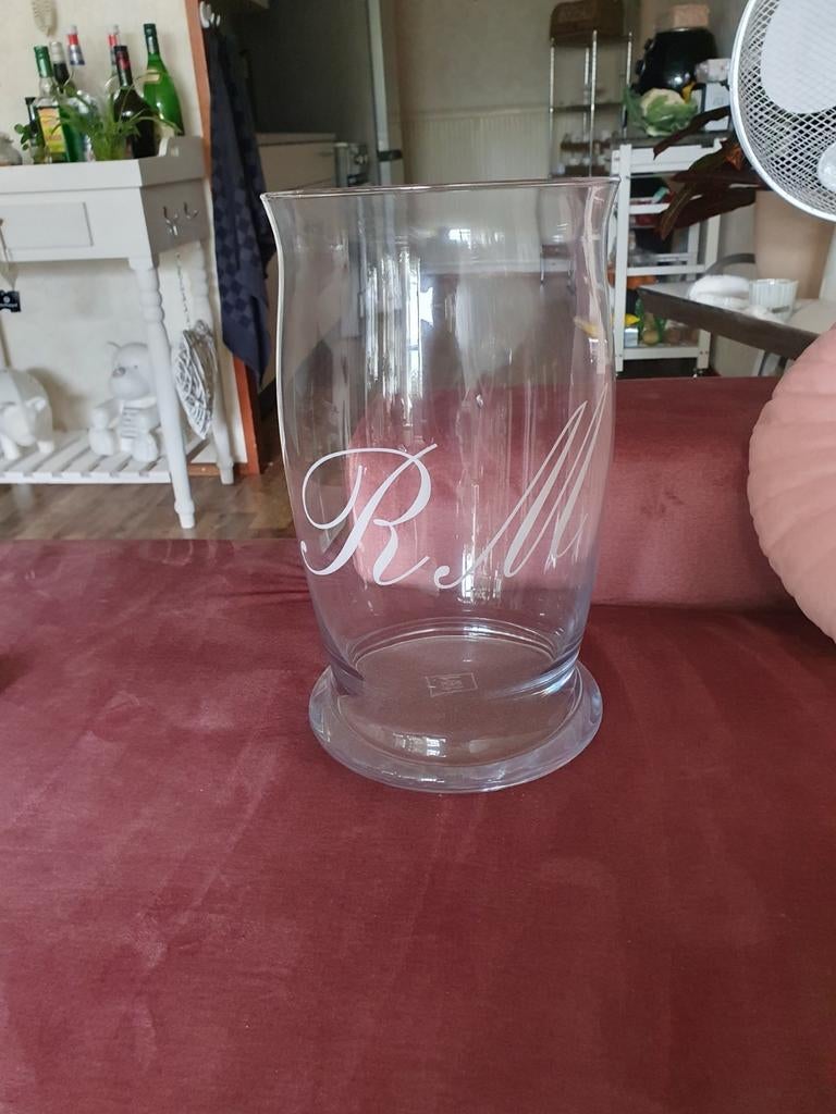 Grote Riviera maison Vaas/Windlicht, Ophalen, Overige kleuren, Minder dan 50 cm, Glas
