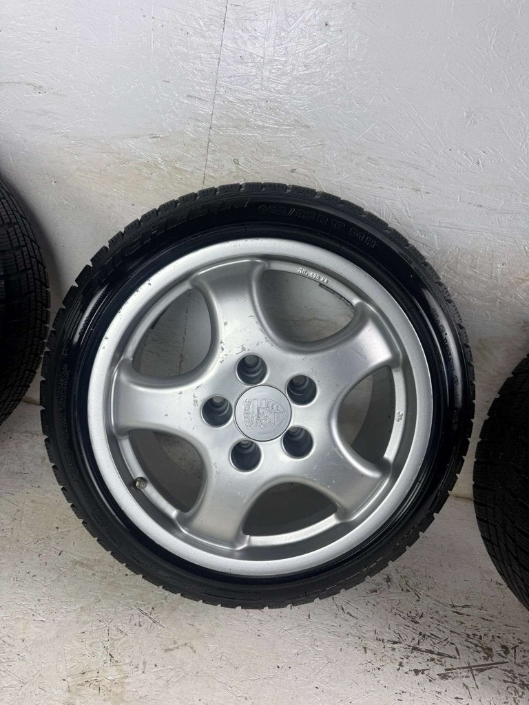 Porsche 911 944 968 928 velgen 17" 5x130 winterset boxter, Niet ingevuld, Gebruikt, Banden en Velgen, Niet ingevuld