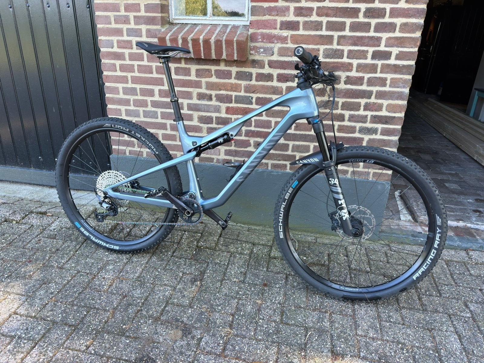Canyon lux trail cf 6 maat l, Fietsen en Brommers, Fietsen | Mountainbikes en ATB, Fully, Zo goed als nieuw, 53 tot 57 cm, Ophalen