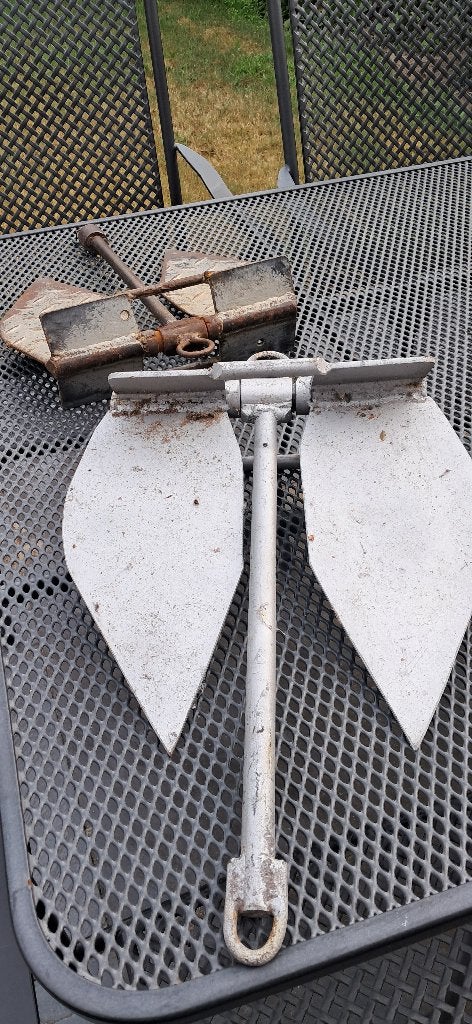 2 klapankers te koop, Ophalen, Gebruikt, Ankeren en Afmeren, Zeilboot of Motorboot