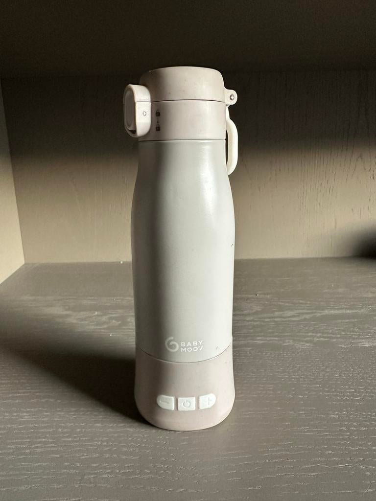 Babymoov flessenwarmer/thermosfles, Ophalen of Verzenden, Gebruikt, Flessen- of potjesverwarmer