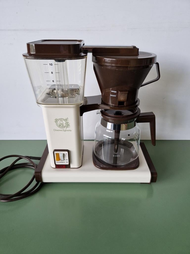 ☕️ Vintage ✅️ retro ⚠️ Douwe Egberts ⚠️ Koffiezetapparaat, Gebruikt, Koffiemachine, Gemalen koffie, Ophalen of Verzenden