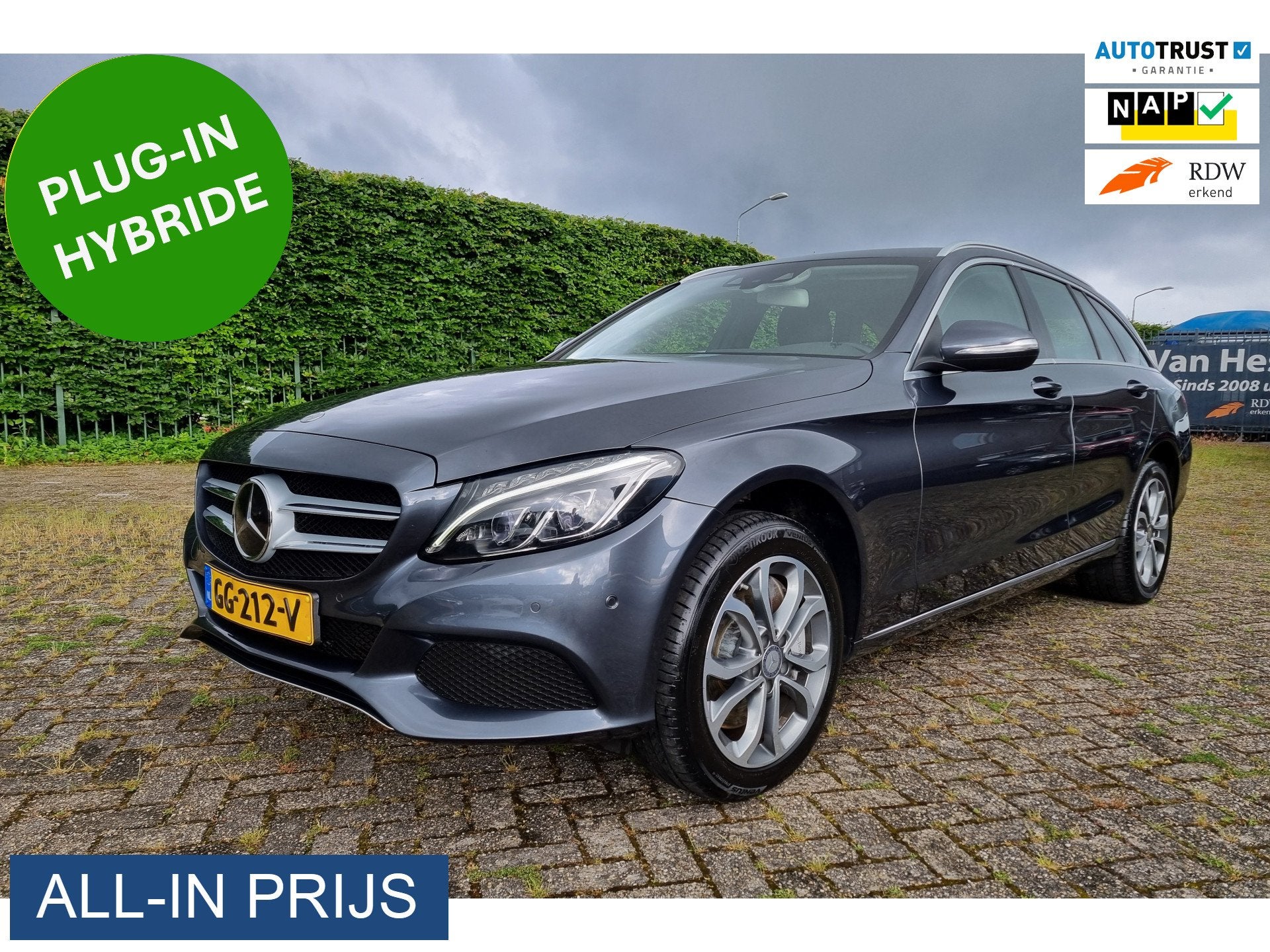 Mercedes-Benz C-Klasse Estate 350 e ✅NIEUWE APK ✅NL AUTO, Automaat, Achterwielaandrijving, Gebruikt, Euro 6