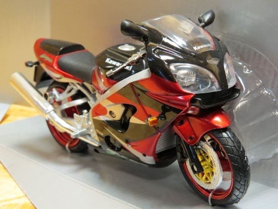 Kawasaki ZX-9R New Ray 1:12 rood, Pirmasens, Nieuw, Ophalen of Verzenden, 1:9 t/m 1:12