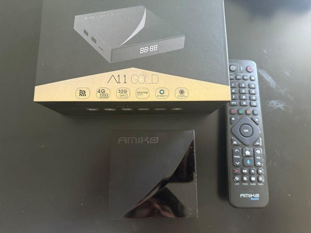 Amiko A11 Gold, Ophalen, Zo goed als nieuw, HDMI