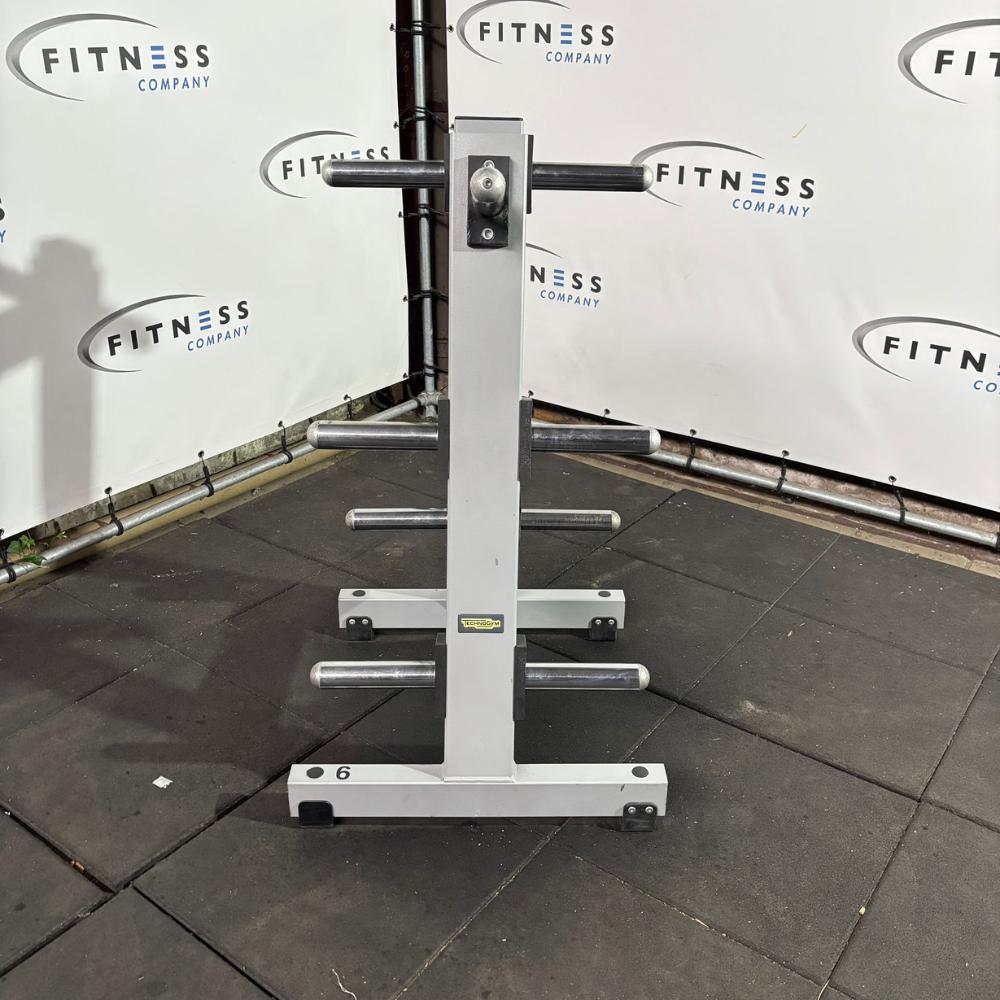 Technogym - Pure Strength - Olympic Weight Plate Stand, Ophalen of Verzenden, Gebruikt, Benen, Overige typen