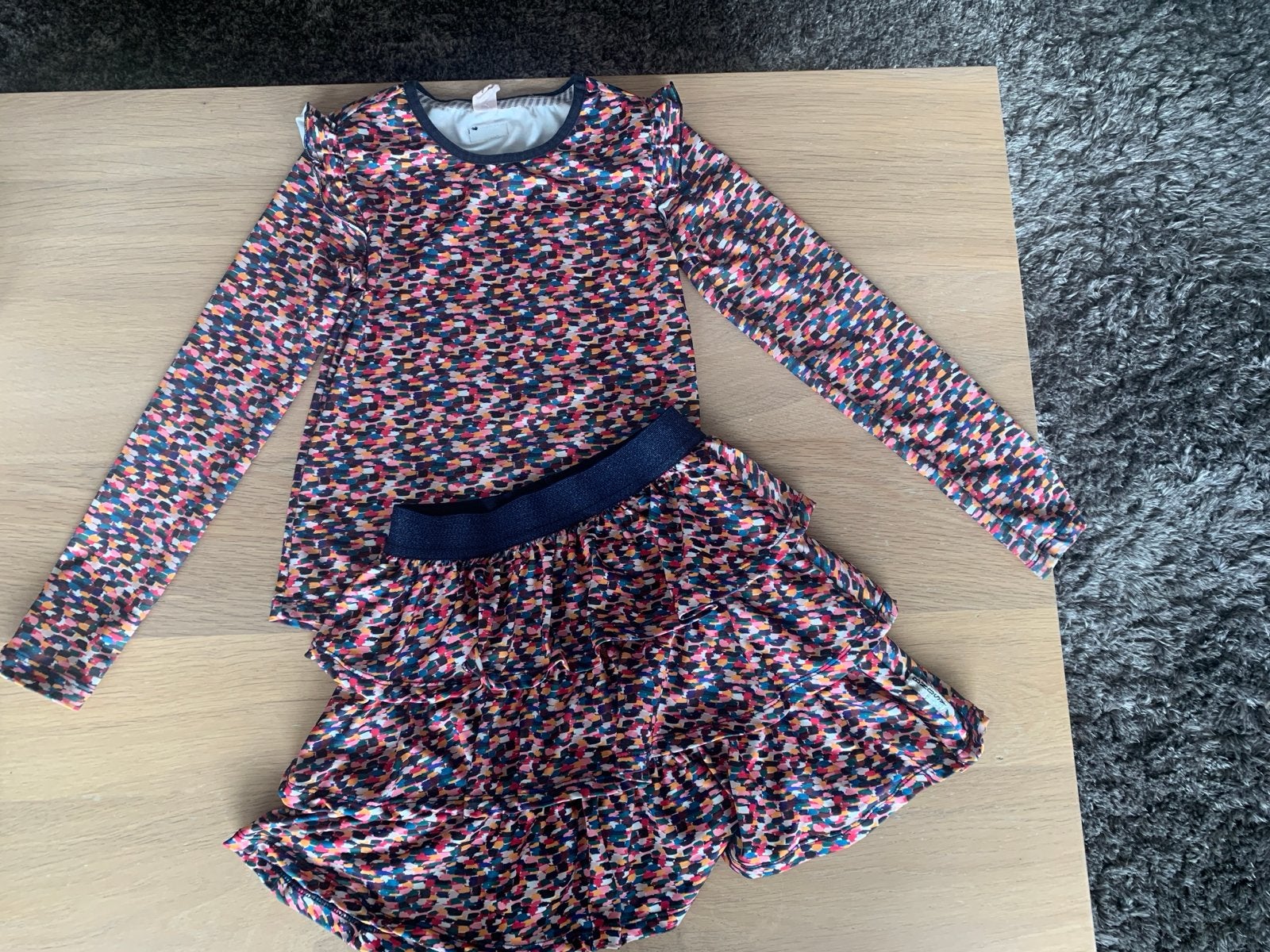 B.Nosy set maat 134/140, shirt en rokje, Ophalen of Verzenden, Zo goed als nieuw, Meisje, Setje