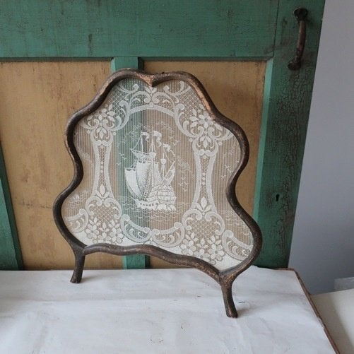 Raamhor hor raam hout 51 cm breed 53 cm hoog maritiem, Antiek en Kunst, Ophalen of Verzenden