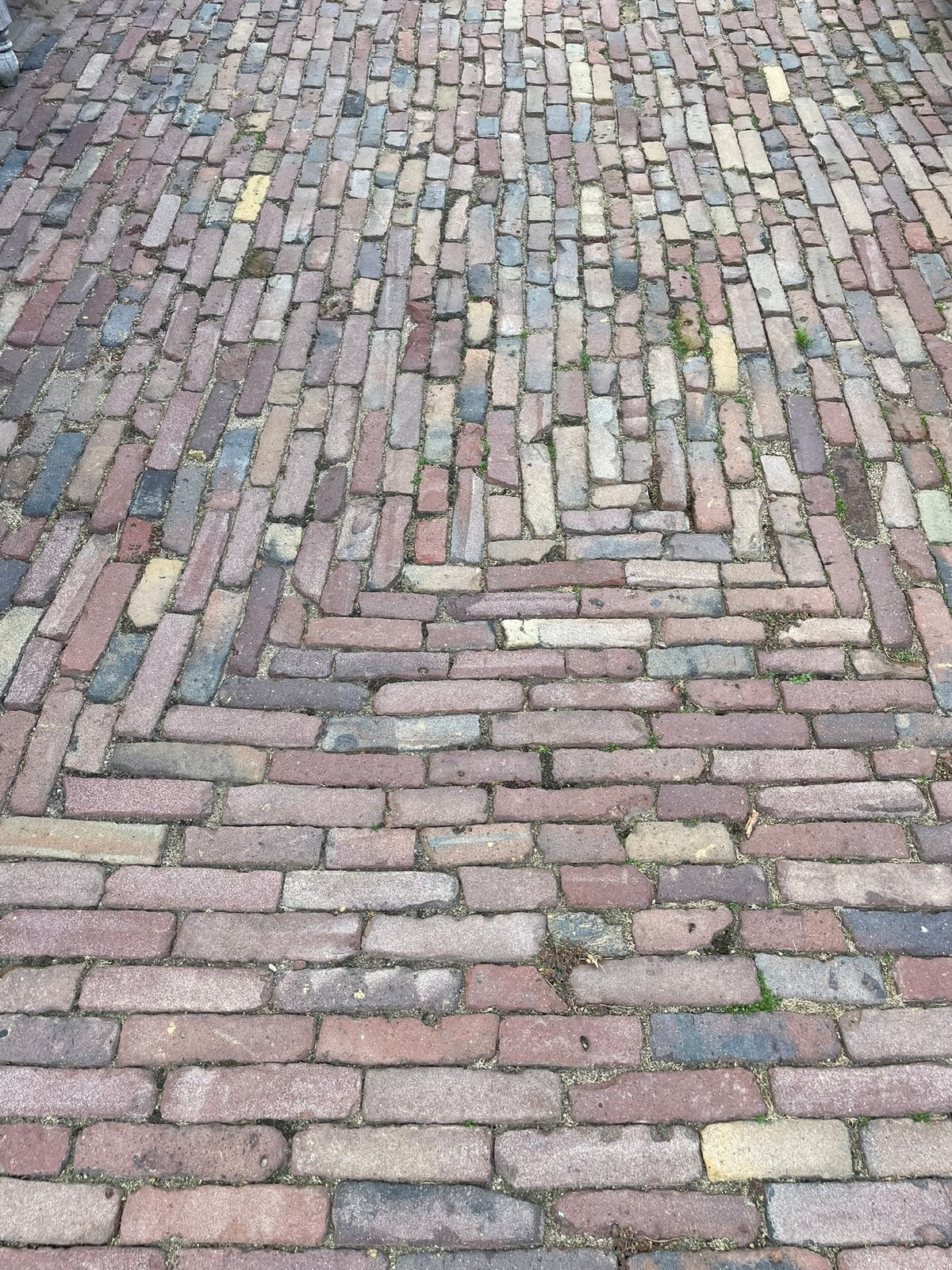 15m2 waaltjes, Ophalen, Zo goed als nieuw, Beton, Klinkers