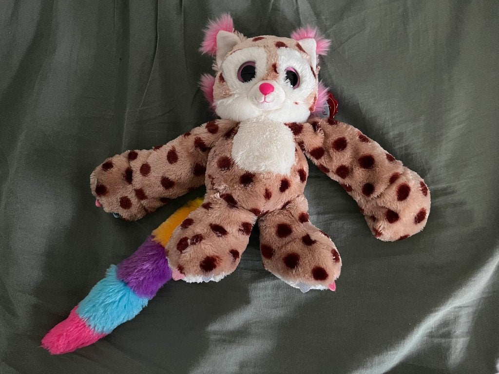 Hugg'ems Lynx knuffel, Overige merken, Overige karakters, Nieuw, Ophalen of Verzenden