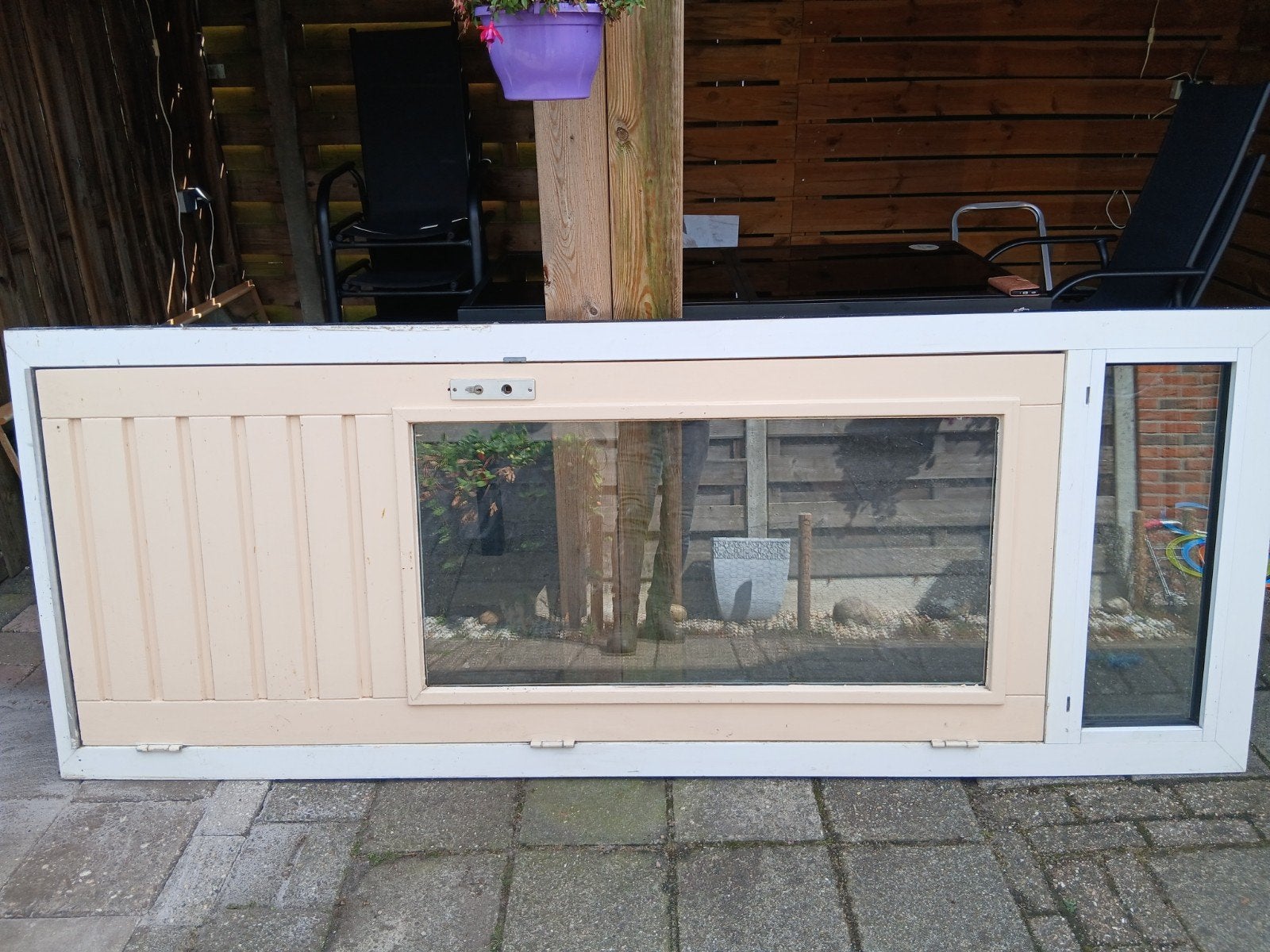 Buitendeur, Kunststof, Deurkozijn, 225 cm of meer, Ophalen