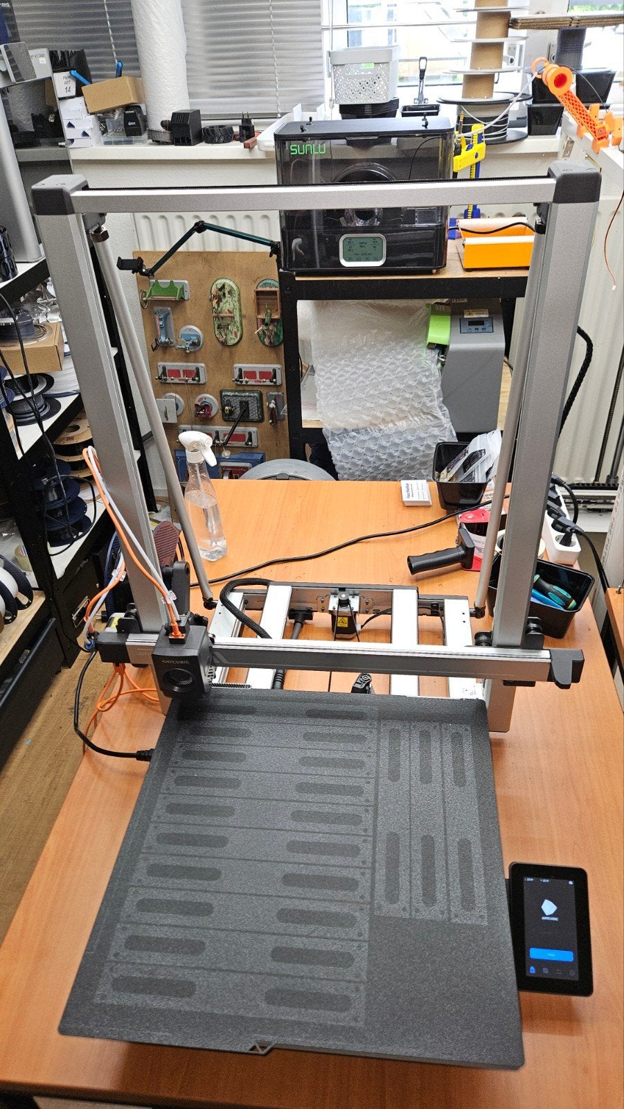 Anycubic Kobra 3 Max 3D-printer- weinig gebruikt, Computers en Software, 3D Printers, Ophalen, Zo goed als nieuw, Filament, Anycubic