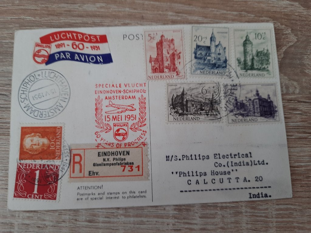 Nederland, Verzenden, Na 1940, Gestempeld