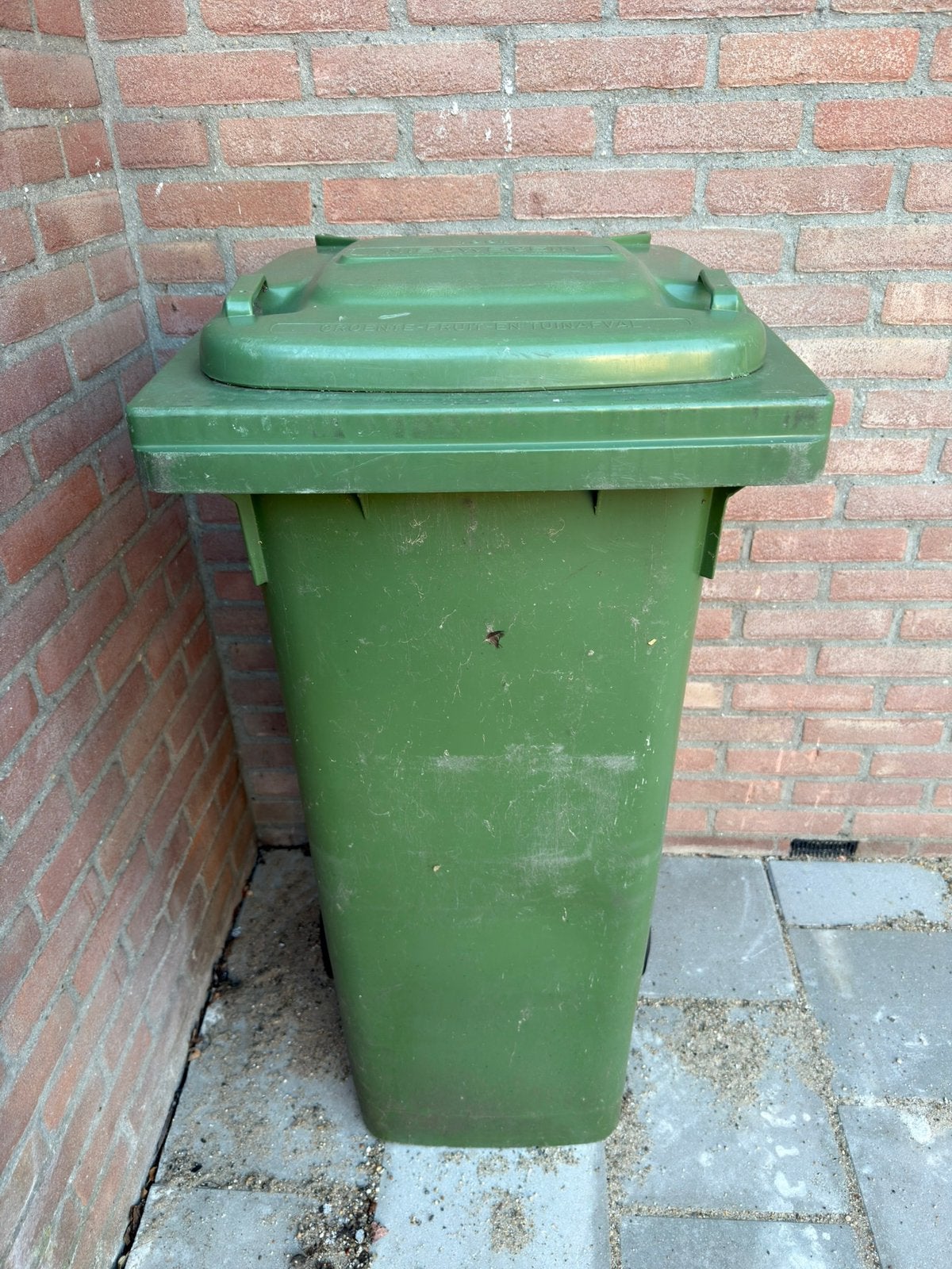 Groene kliko 140 liter, Ophalen, Kunststof, Gebruikt, 40 liter of meer