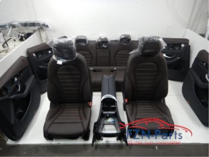 Mercedes-Benz GLC W253 interieur leer, leder, leren bruin, Auto-onderdelen, Interieur en Bekleding, Ophalen of Verzenden, Gebruikt