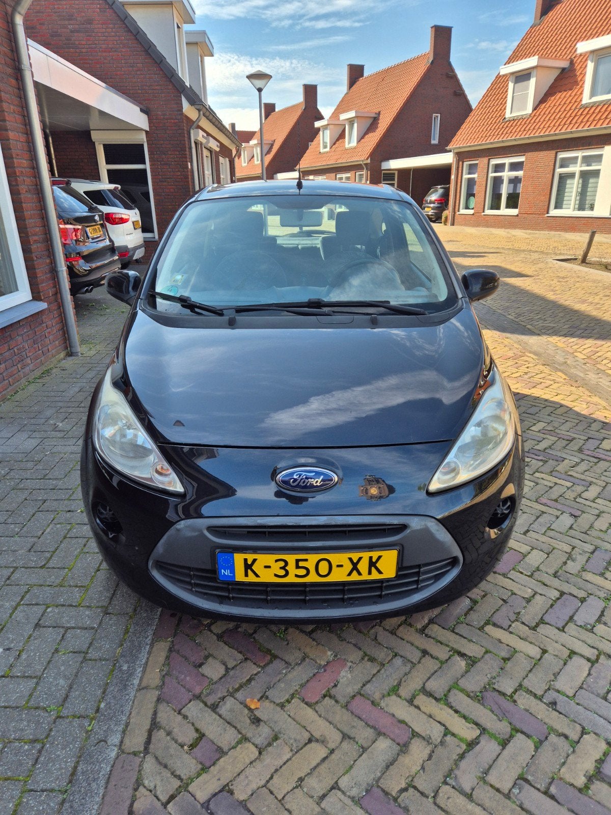 Ford Ka 1.2 69pk 2012 Zwart, Voorwielaandrijving, 1242 cc, 4 cilinders, 4 stoelen