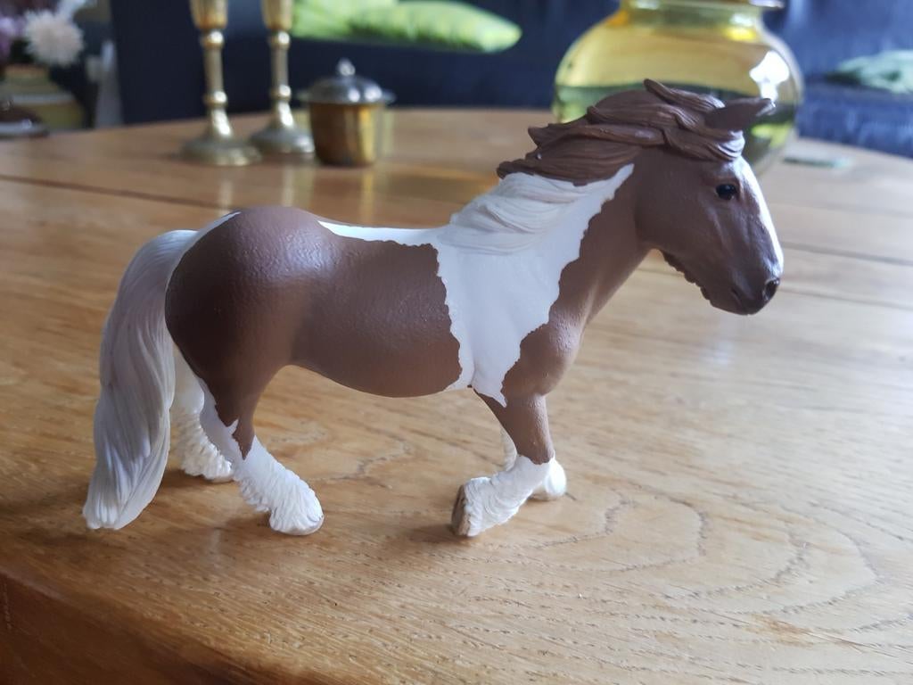 Schleich Paard met dekje., Ophalen of Verzenden, Zo goed als nieuw