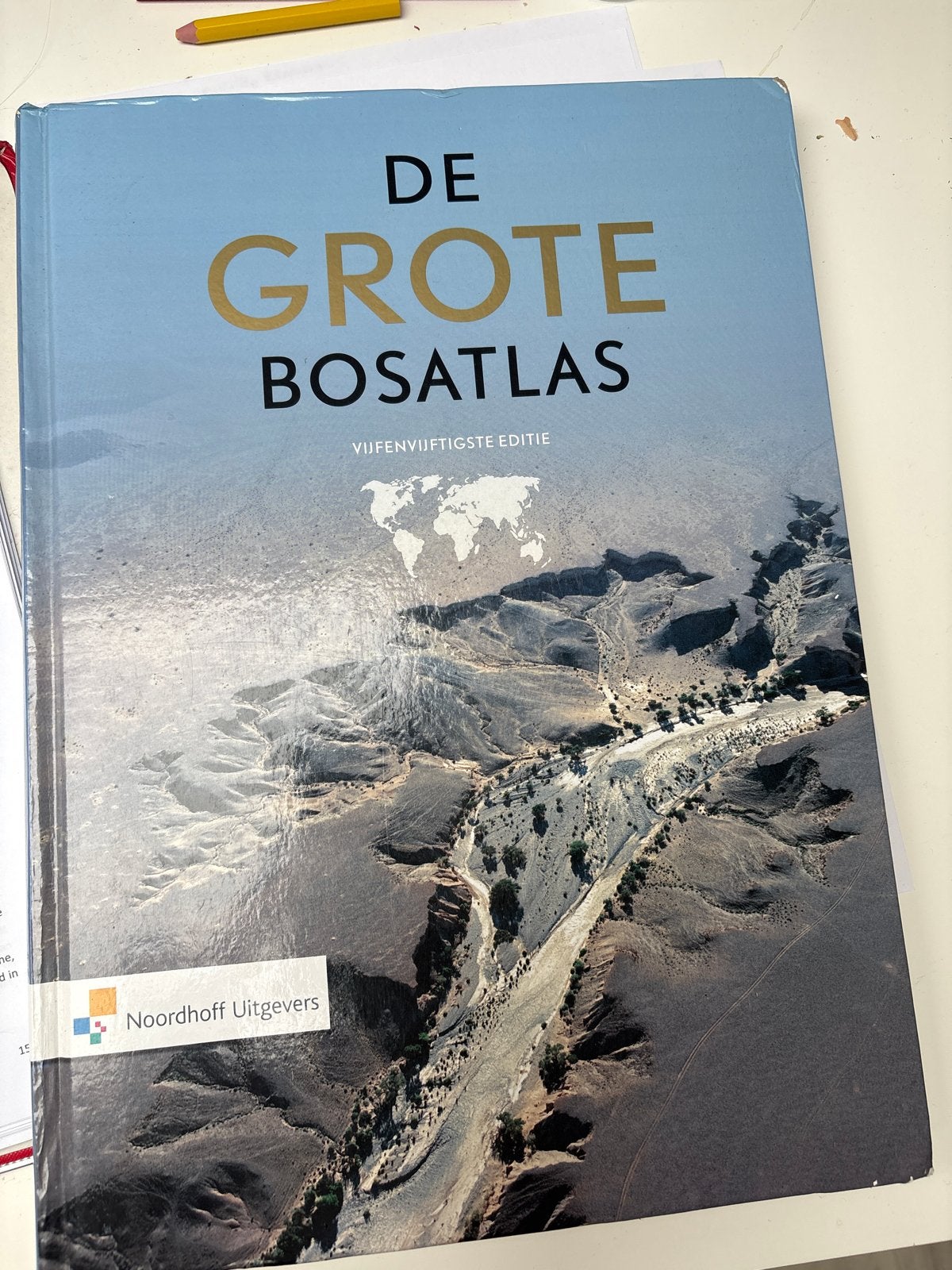 De Grote Bosatlas 55e editie - Compleet en Actueel, Boeken, Atlassen en Landkaarten, Bosatlas, 2000 tot heden, Ophalen of Verzenden