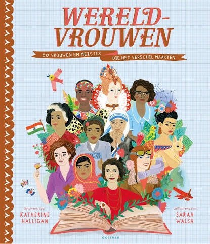Wereldvrouwen: 50 vrouwen en meisjes die verschil maakten, Ophalen of Verzenden, Zo goed als nieuw