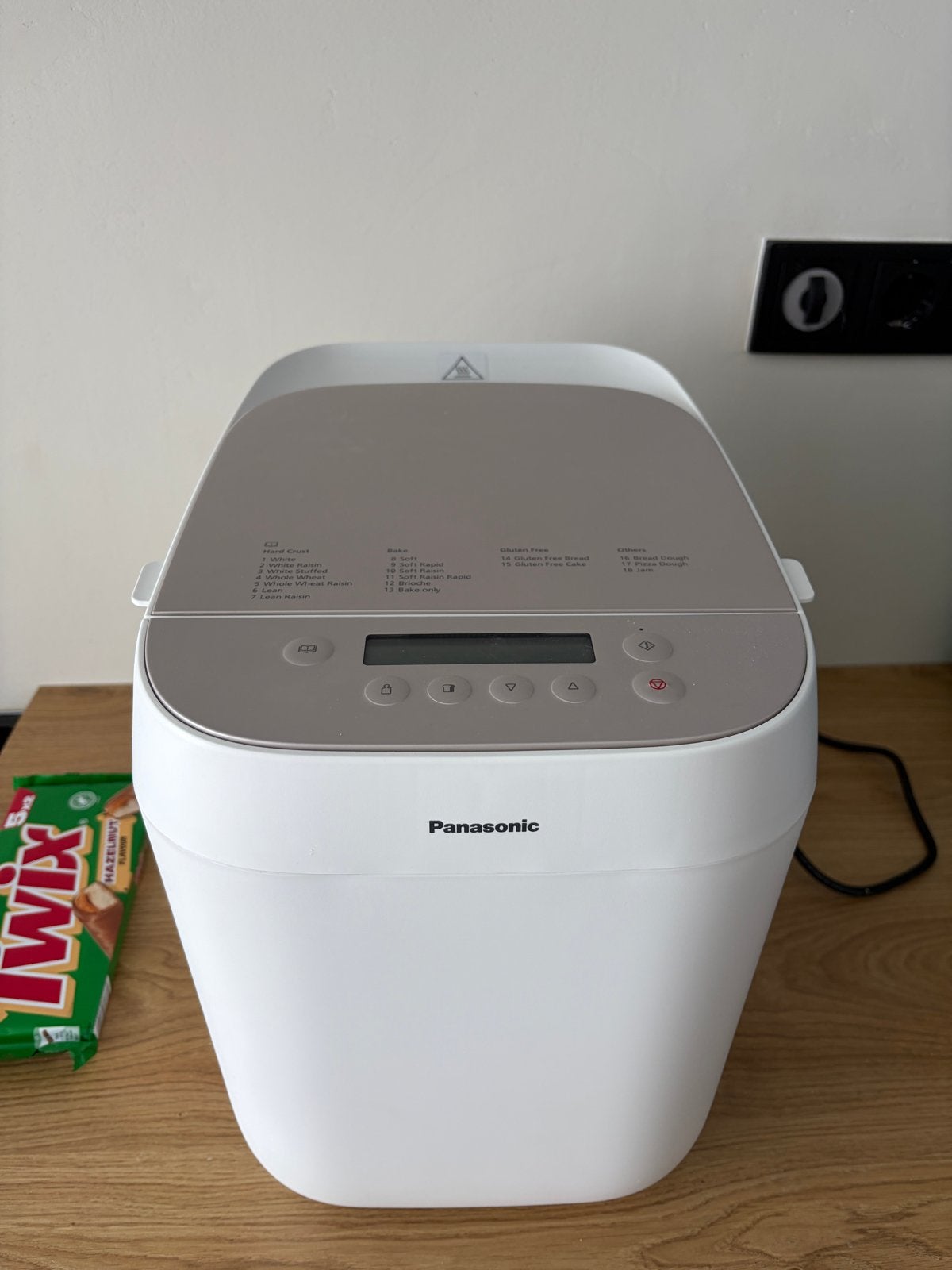 Panasonic Croustina SD-ZP2000 Broodbakmachine - Harde Korst, Met timer, Meer dan 10 programma's, 800 tot 1200 gram deeg, Ophalen of Verzenden