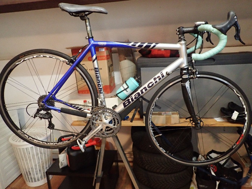 Bianchi Racefiets 'Nirone' maat 54 cm, Fietsen en Brommers, Fietsen | Racefietsen, 28 inch, Gebruikt, Aluminium, Meer dan 20 versnellingen