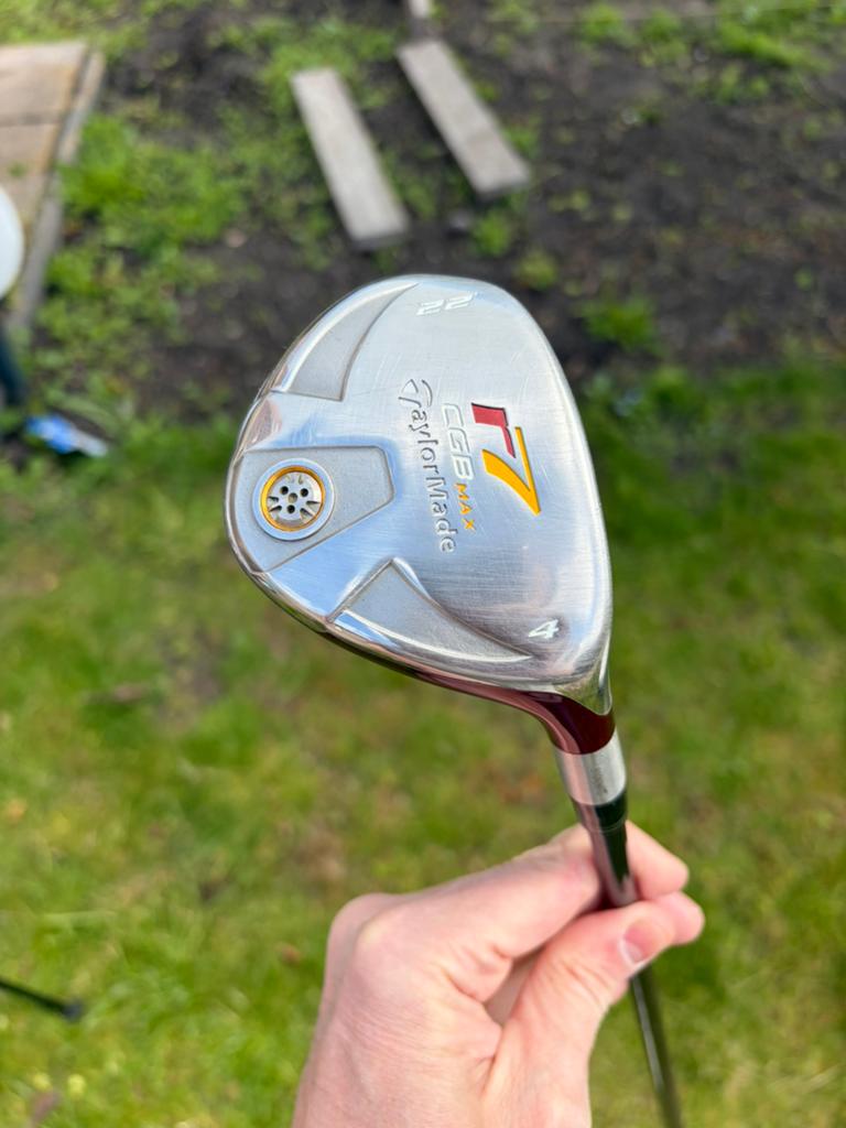 Taylormade R7 CGB Max hybrid 4 | 22 graden | R flex, Sport en Fitness, Golf, Ophalen of Verzenden, Gebruikt, Club, Overige merken