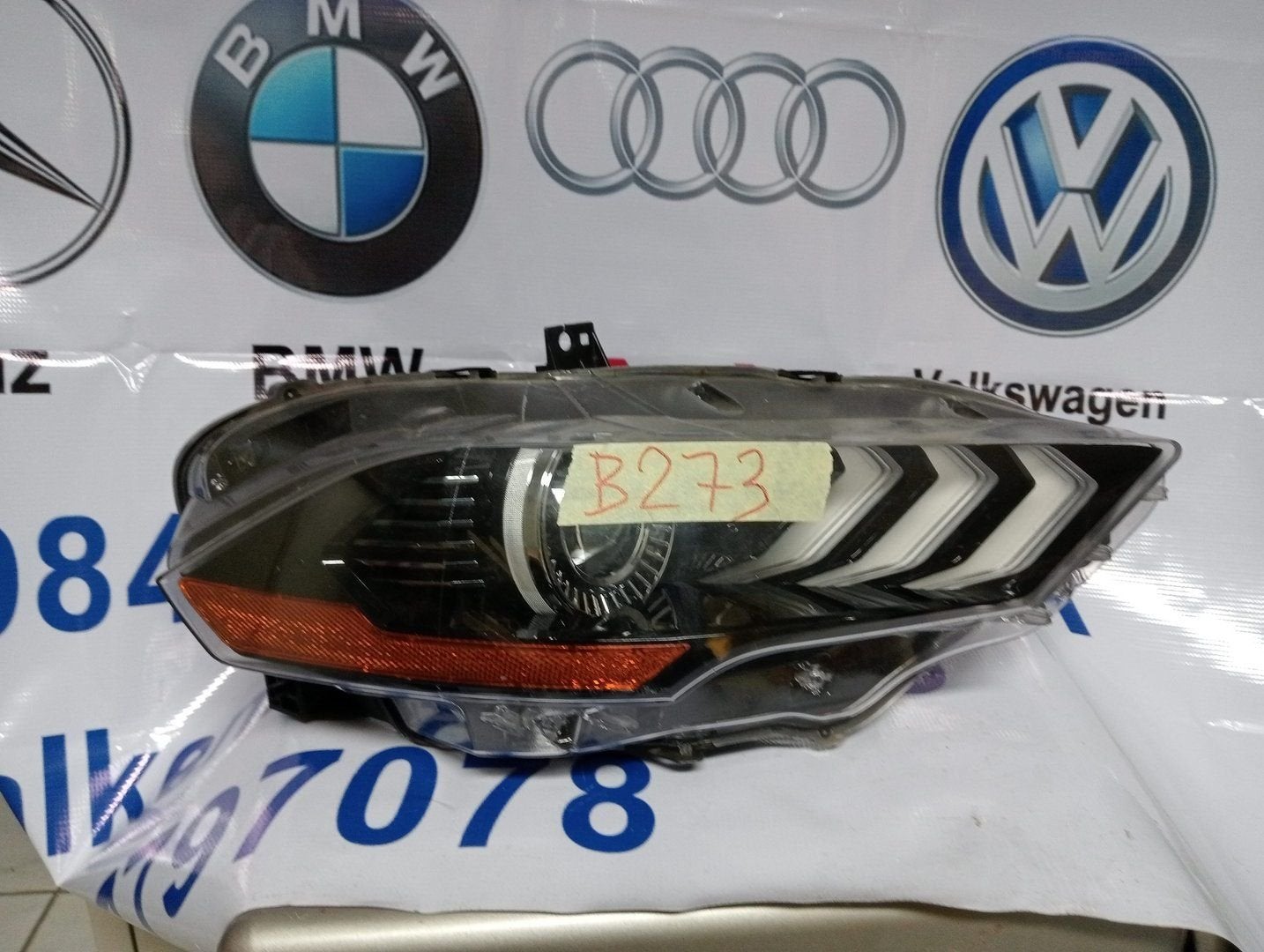 FORD MUSTANG koplamp J13006AH, Gebruikt, -, -, Ophalen of Verzenden