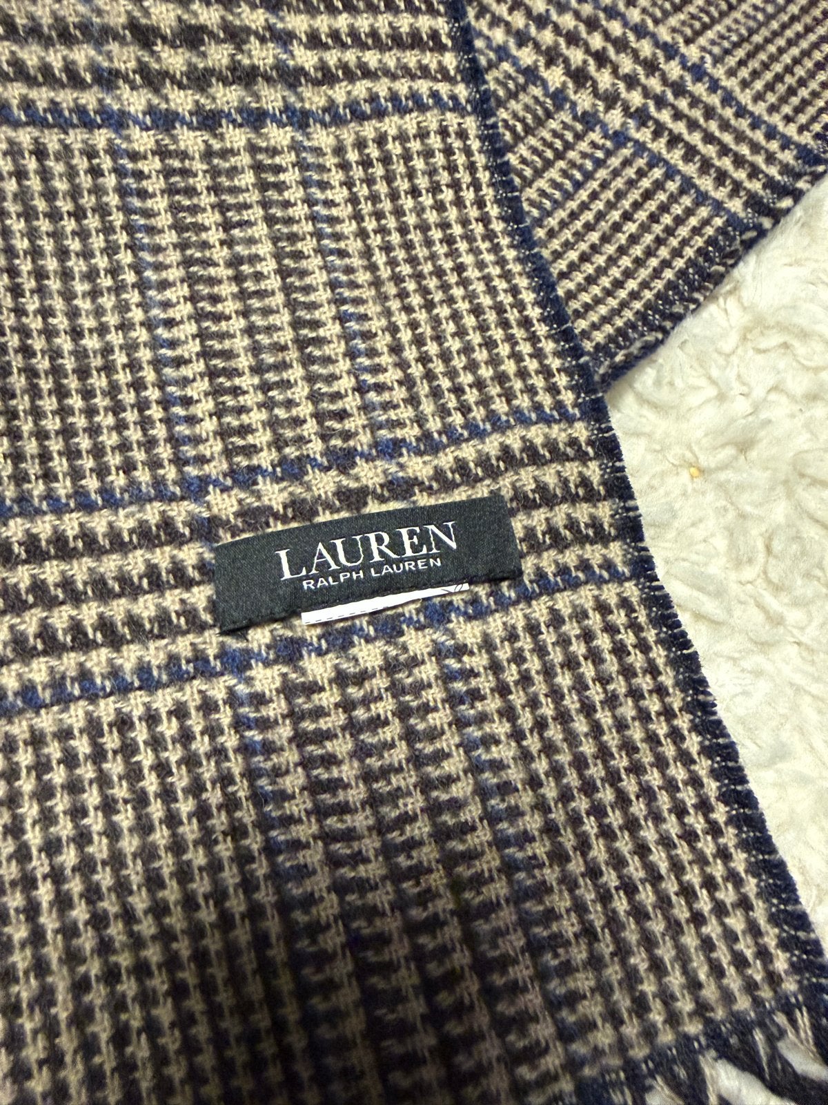 Lauren Ralph Lauren Sjaal -  nieuw, Ophalen of Verzenden, Zo goed als nieuw, Maat 38/40 (M), Sjaal