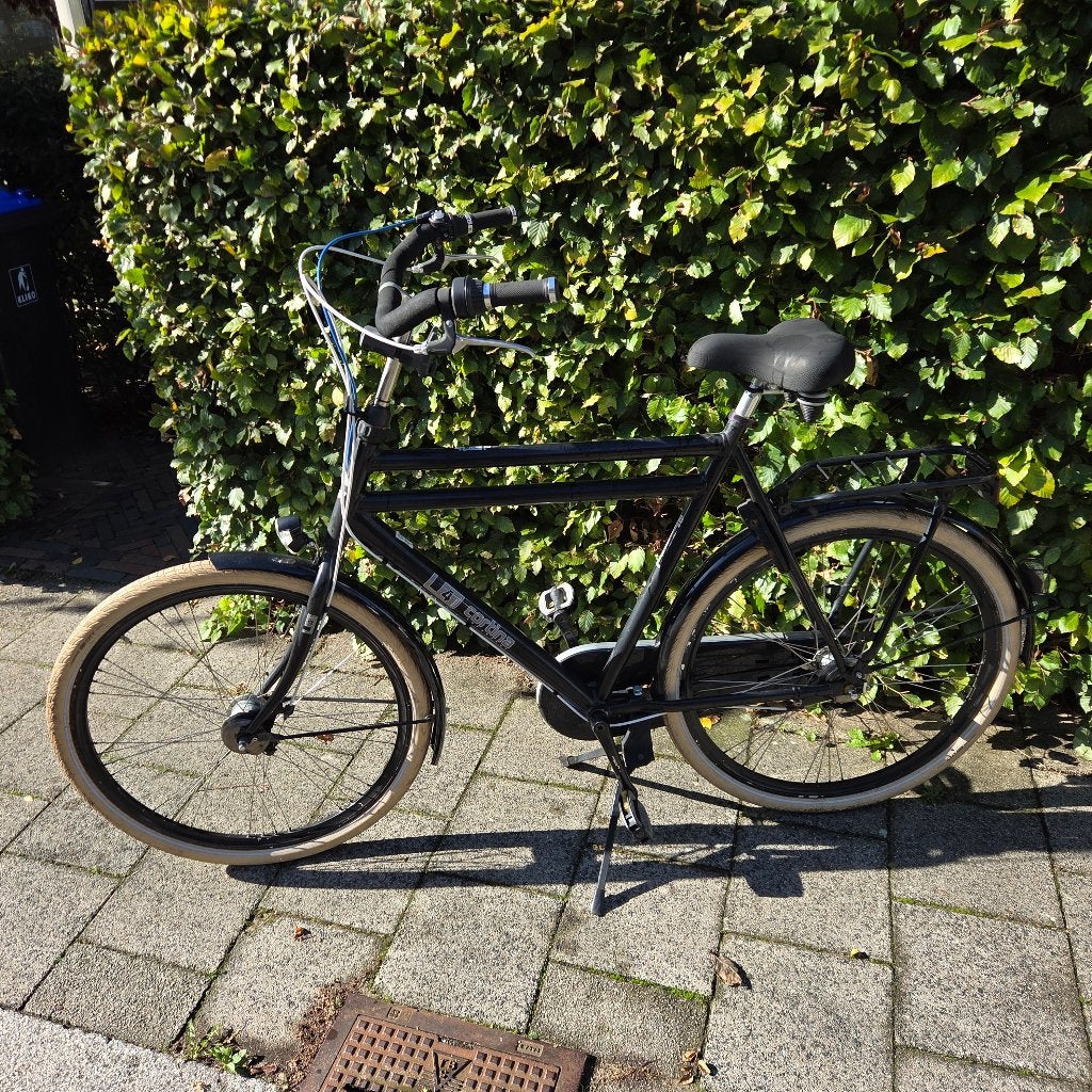 Titel: Cortina U4 Transport herenfiets framemaat 63 cm, Fietsen en Brommers, Gebruikt, Versnellingen, 61 tot 65 cm, Trommelrem