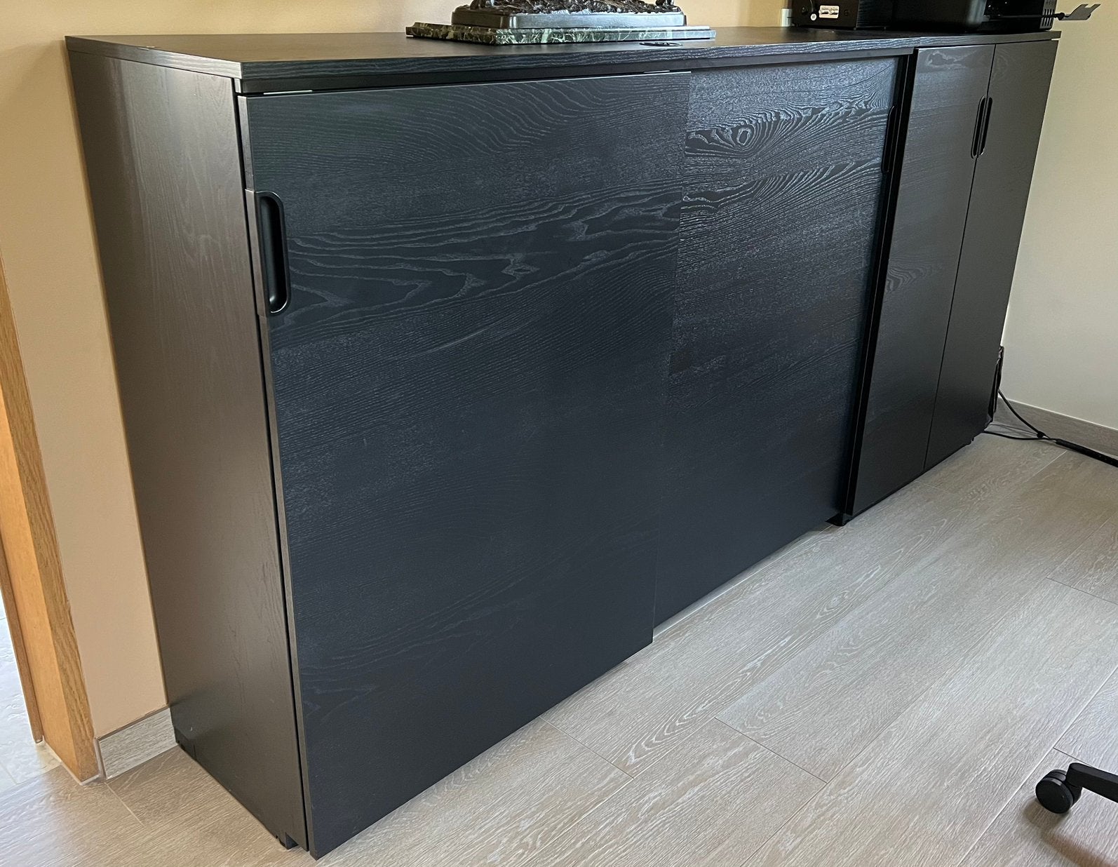 Ikea Galant kasten zwart, Huis en Inrichting, Ophalen, 100 tot 150 cm, 150 tot 200 cm, Zo goed als nieuw