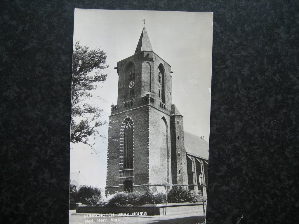 BUNSCHOTEN - SPAKENBURG  N.H. Kerk    1974, Ophalen of Verzenden, Voor 1920, Utrecht