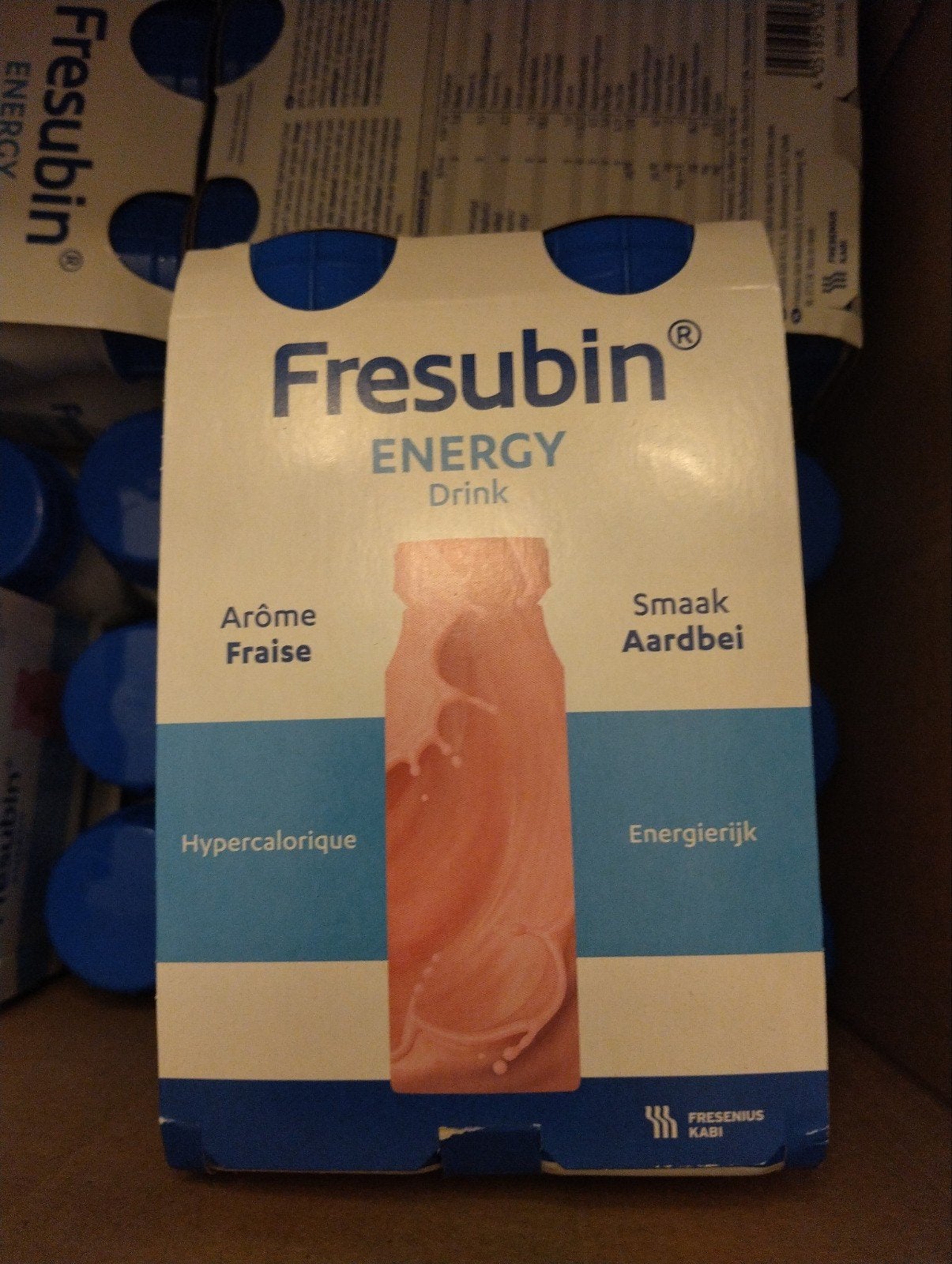 Fresubin bijvoeding aardbei, Ophalen
