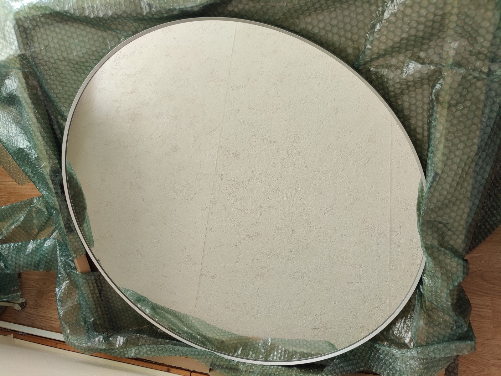 Nieuwe IKEA Lindbyn spiegel, rond, 80 cm doorsnede, Ophalen, Nieuw, Rond
