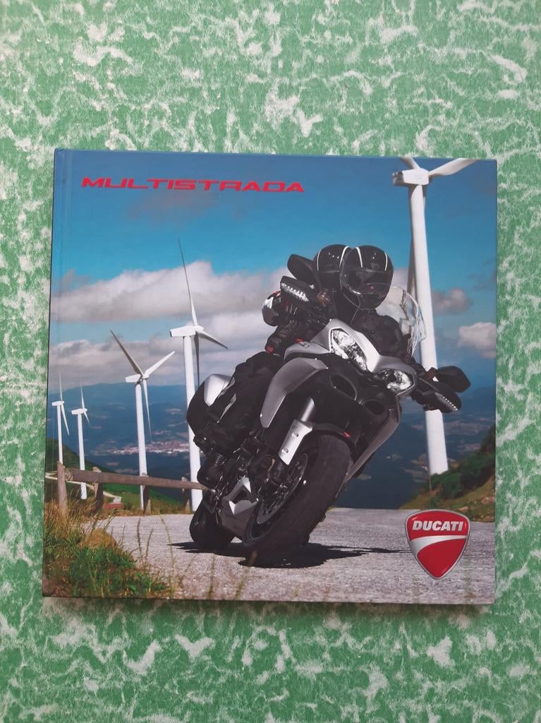 folder motorfietsen DUCATI multistrada 2014, Motoren, Ophalen of Verzenden