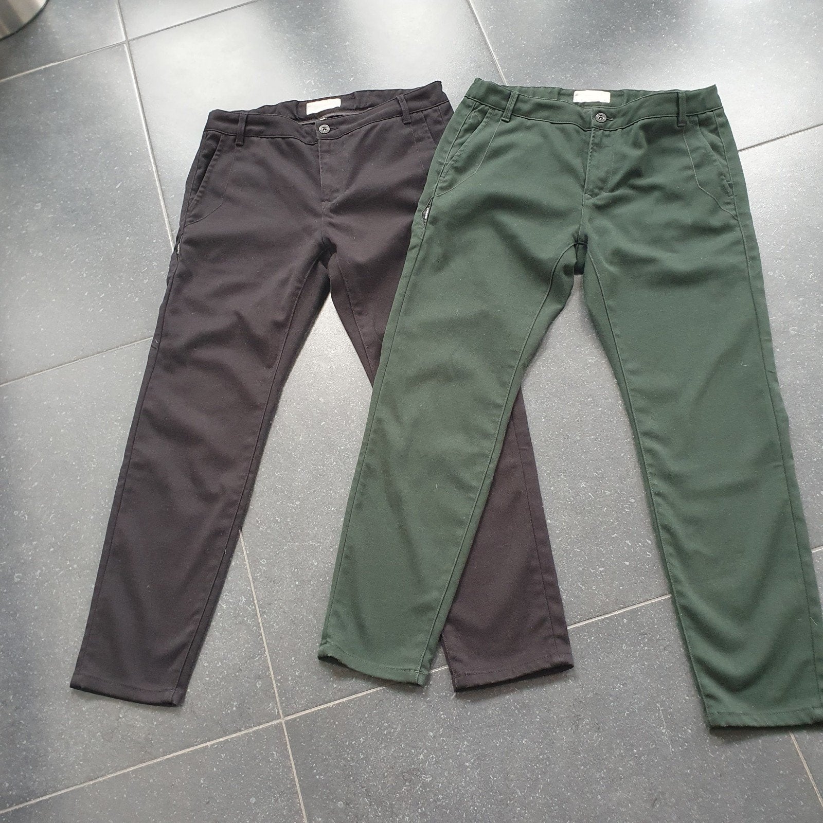 Chasin Ace broeken, zwart en groen, maat M, Chasin, Maat 48/50 (M), Zwart, Ophalen of Verzenden
