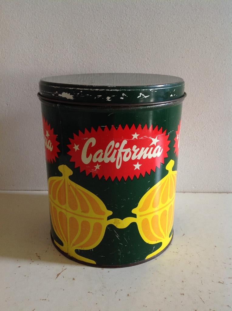Blik. California soep., Verzamelen, Ophalen of Verzenden, Gebruikt, Overige, Overige merken