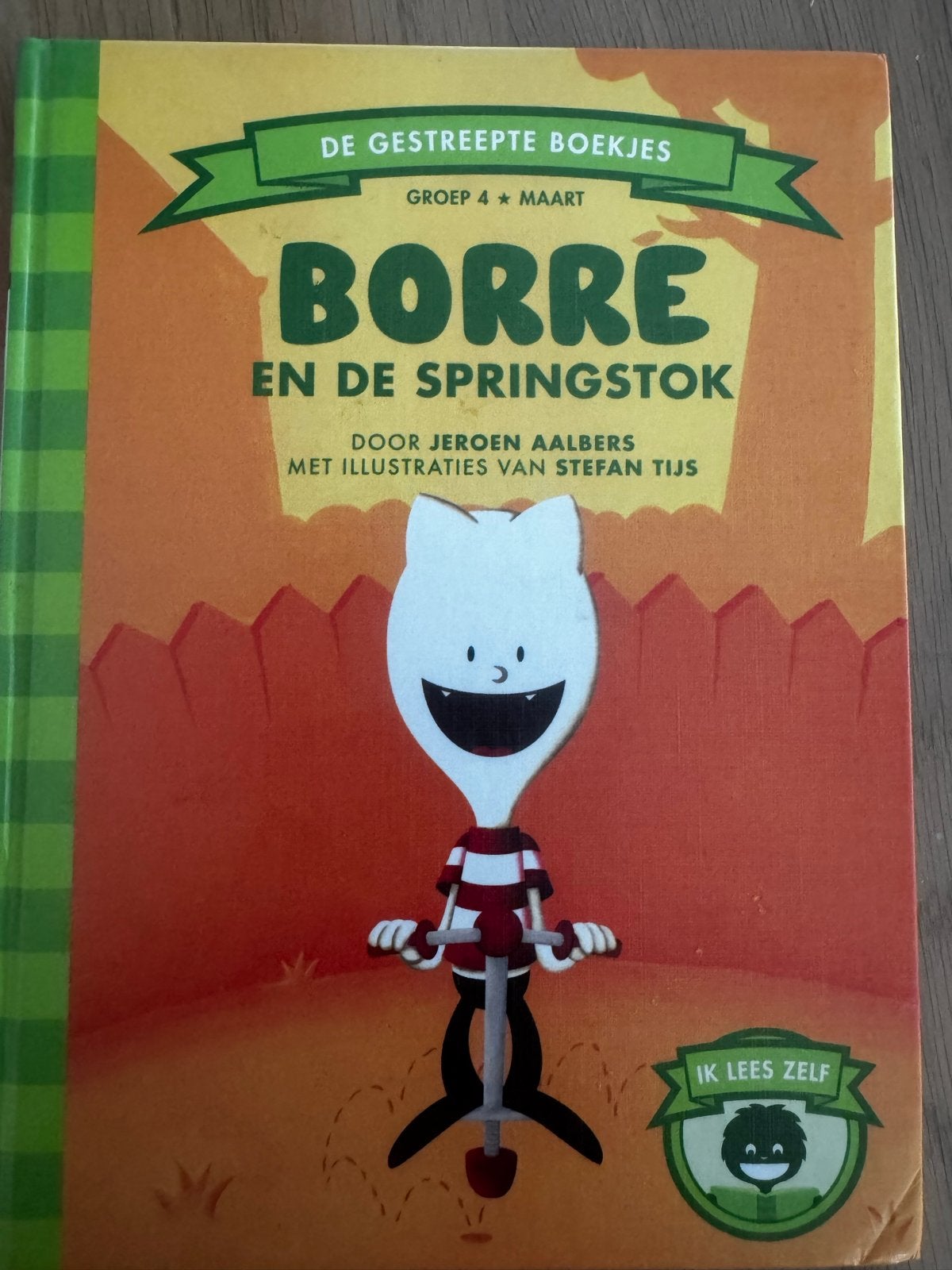 Borre en de Springstok - De Gestreepte Boekjes, Ophalen of Verzenden, Zo goed als nieuw, Fictie algemeen