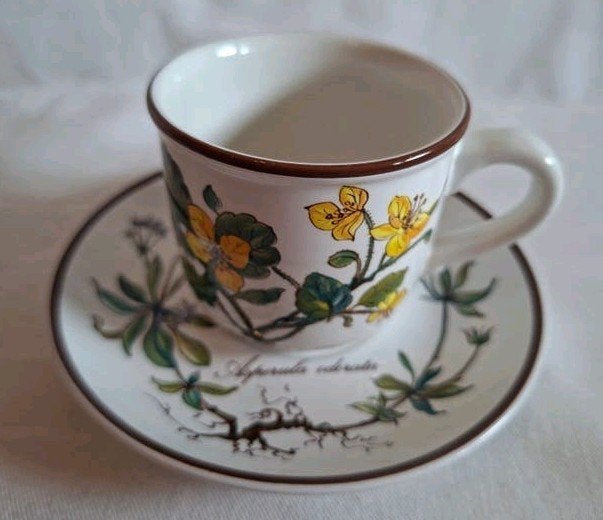 Villeroy & Boch Botanica espresso kop en schotel, Ophalen of Verzenden