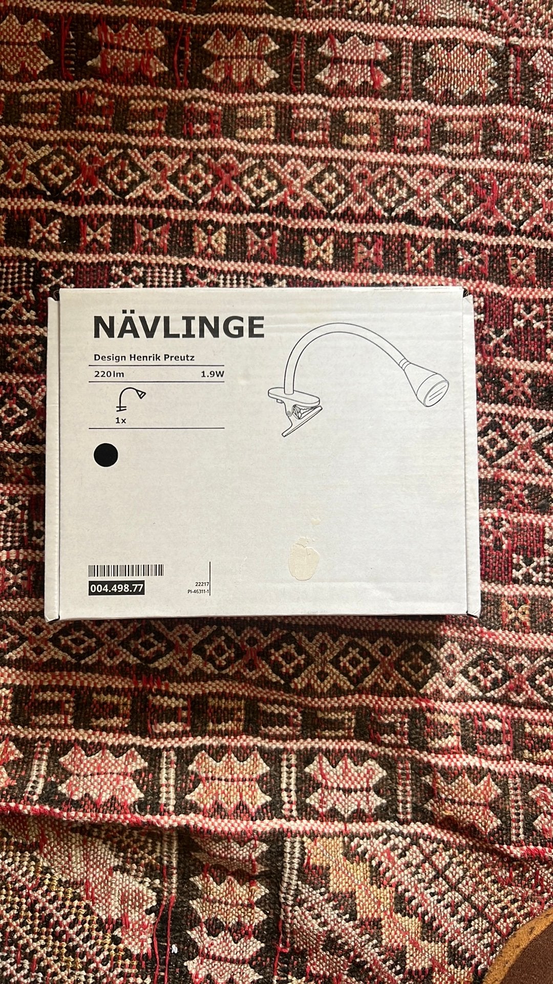 Ikea lamp Nävlinge, Ophalen of Verzenden, Zo goed als nieuw, Overige onderwerpen