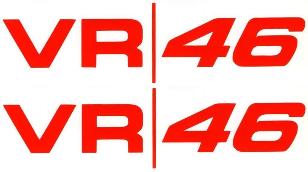 VR46 Valentino Rossi sticker set #8, Motoren, Verzenden