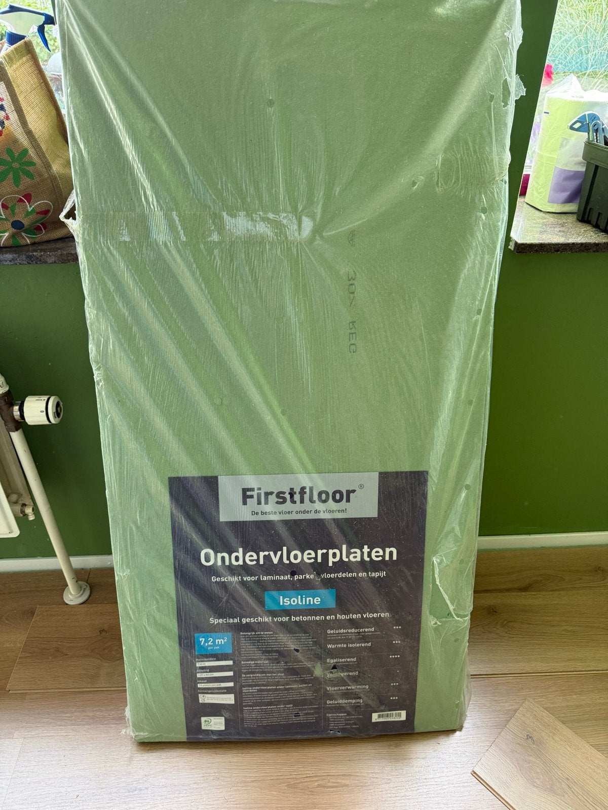 Firstfloor Ondervloerplaten Isoline - 7 platen (7,2 m²), Ophalen, Overige materialen, 30 cm of meer, 50 tot 150 cm